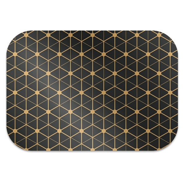 Alfombra silla ordenador Hexágonos
