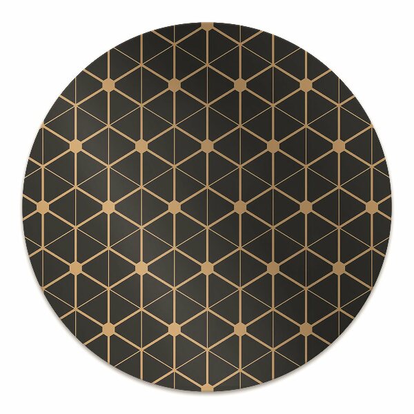 Alfombra silla ordenador Hexágonos