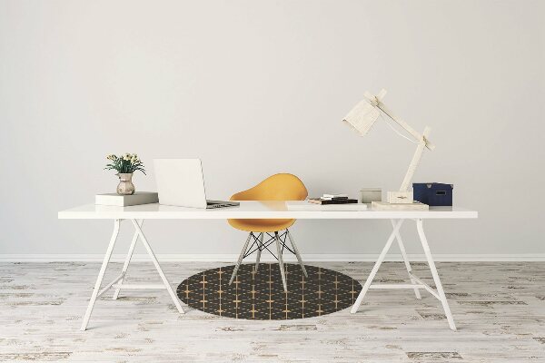 Alfombra silla ordenador Hexágonos