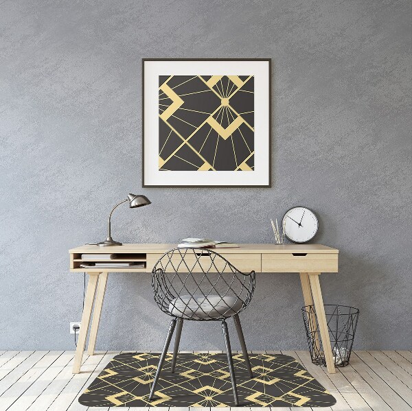 Alfombrilla para silla de escritorio Patrón moderno