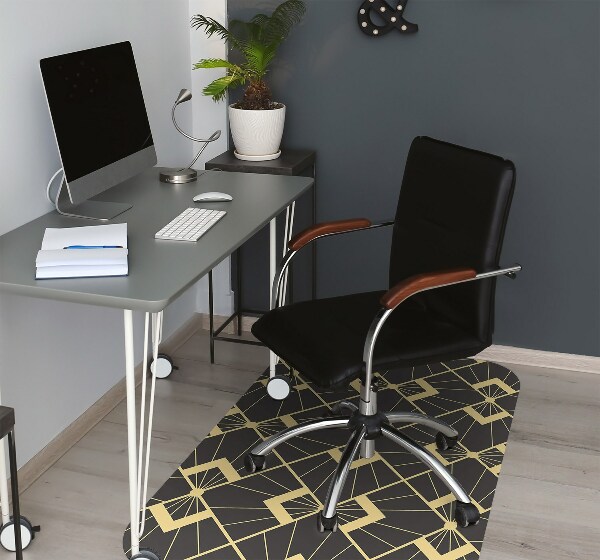 Alfombrilla para silla de escritorio Patrón moderno