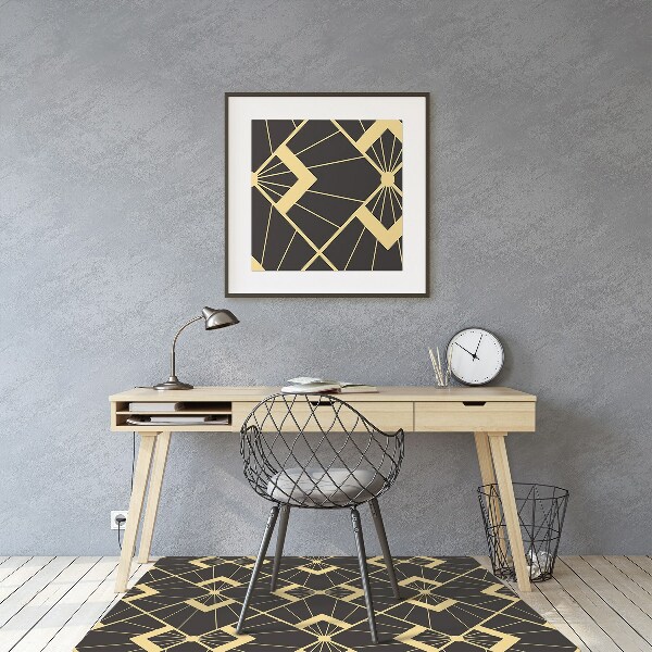 Alfombrilla para silla de escritorio Patrón moderno