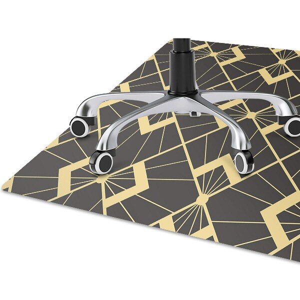 Alfombrilla para silla de escritorio Patrón moderno