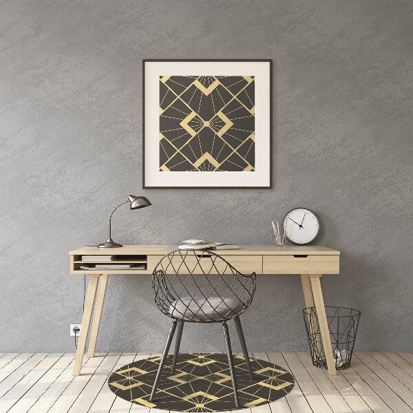 Alfombrilla para silla de escritorio Patrón moderno