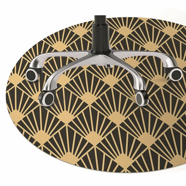 Alfombrilla para silla de escritorio Arte deco