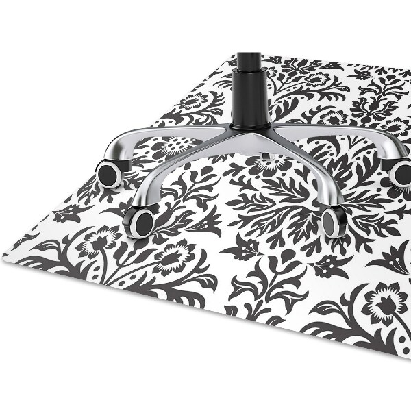 Alfombra para silla de escritorio Patrón floral