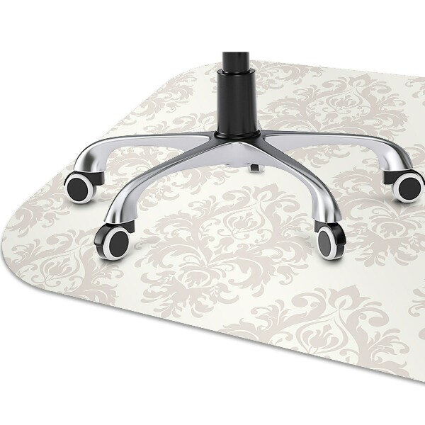 Alfombra para silla de escritorio Patrón de damasco