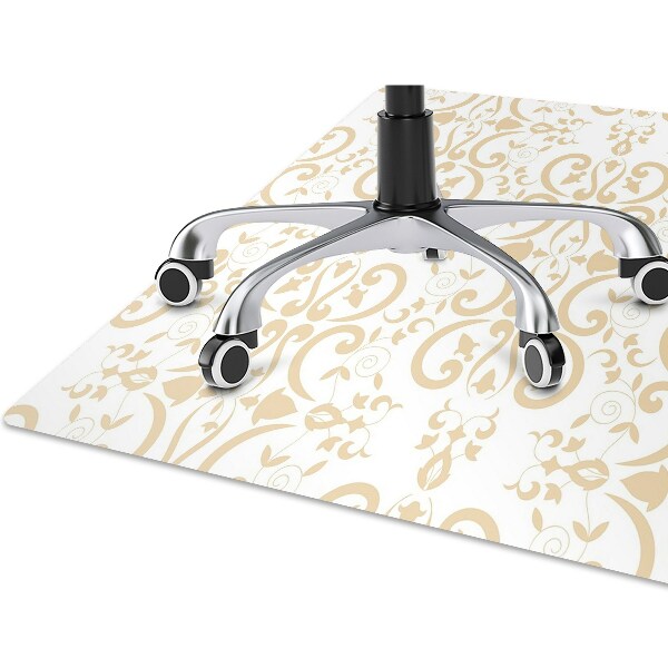 Alfombra silla ordenador Patrón barroco