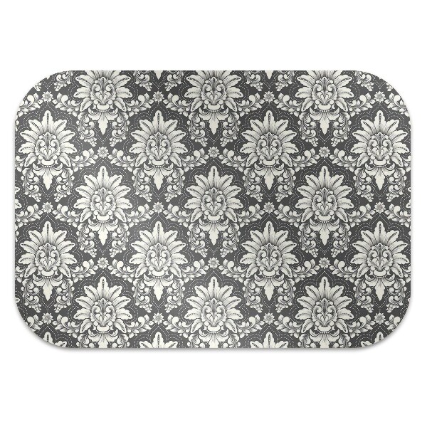 Alfombra silla ordenador Patrón de damasco