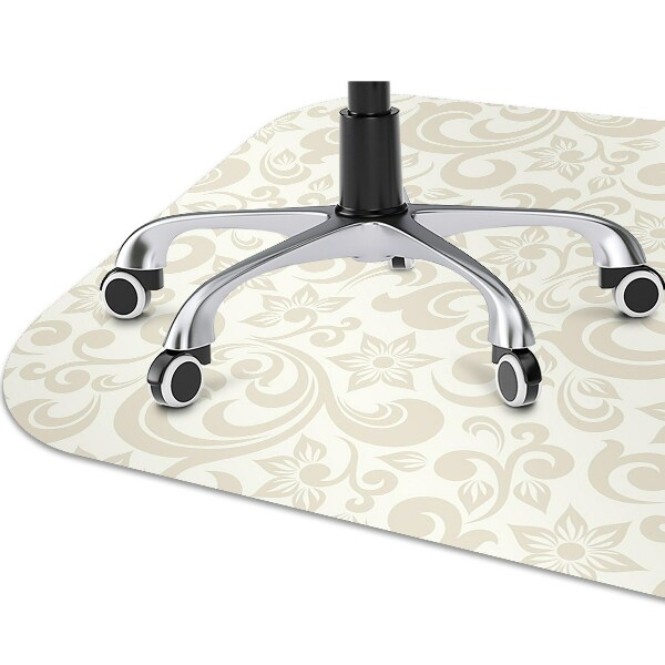 Alfombra silla ordenador Patrón barroco
