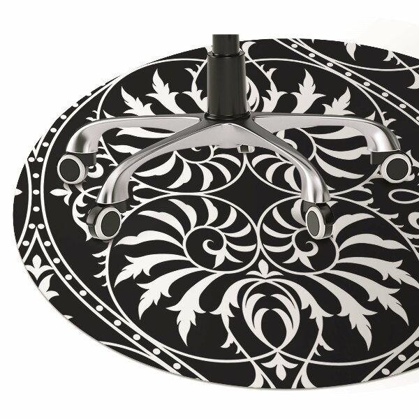 Alfombra silla ordenador Un viejo adorno de moda