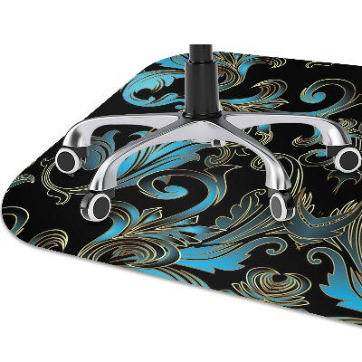 Alfombra silla ordenador Patrón barroco