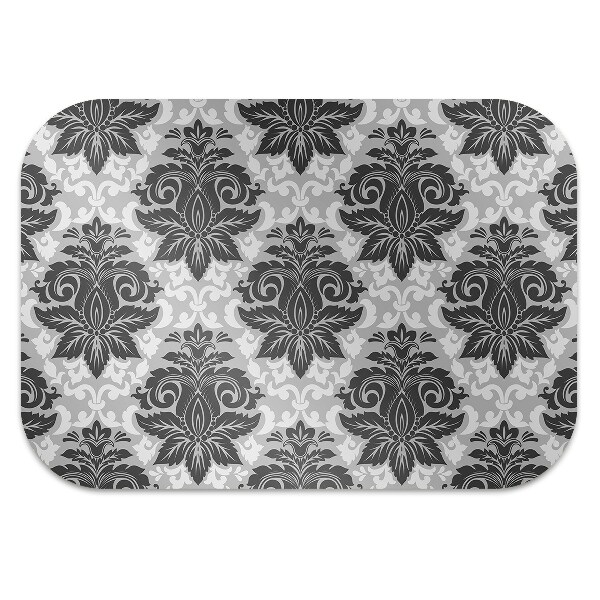 Alfombra silla ordenador Patrón gris