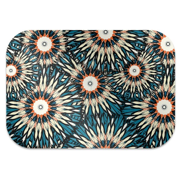 Alfombra silla ordenador Hermoso mandala