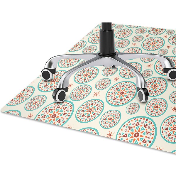 Alfombra para silla de escritorio Arte indio