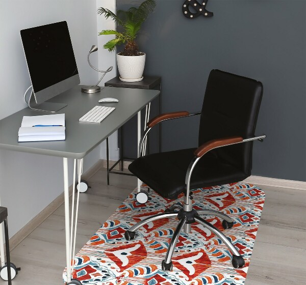 Alfombra para silla de escritorio Estilo étnico