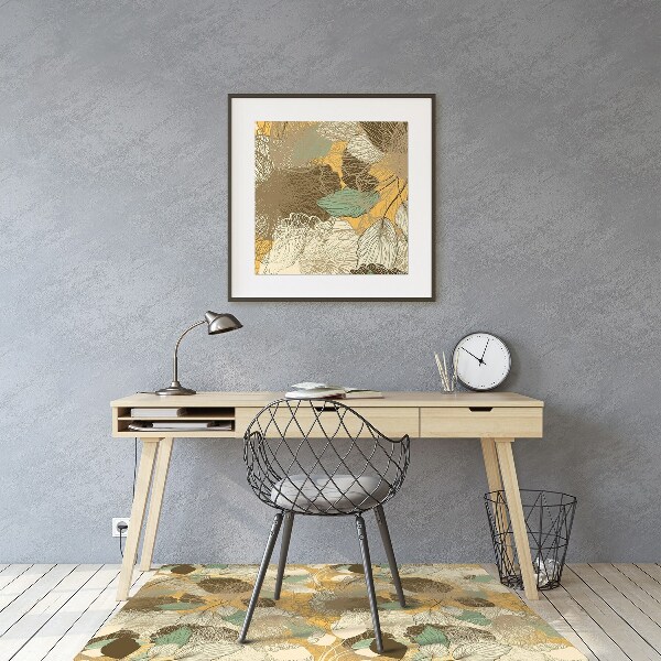 Alfombra silla ordenador Arte retro