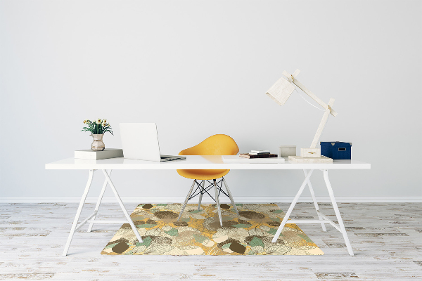 Alfombra silla ordenador Arte retro