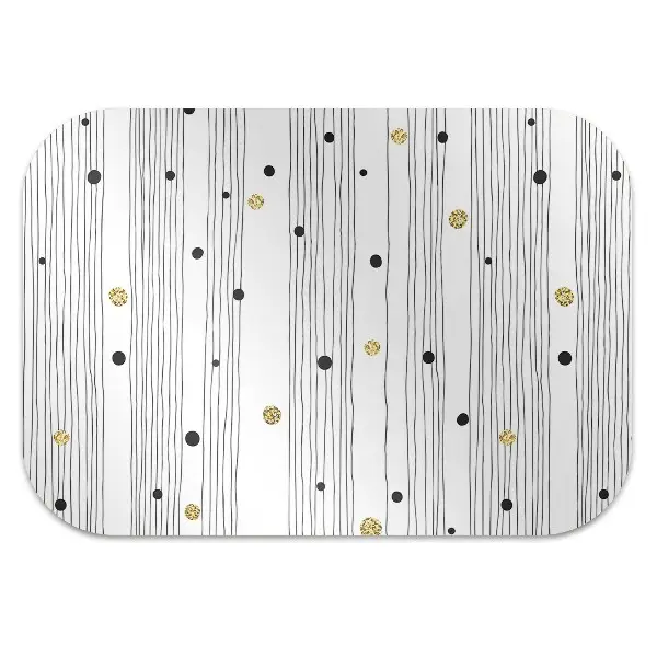 Alfombra silla ordenador Líneas delgadas