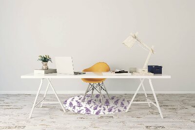 Alfombra para silla de escritorio Lavanda