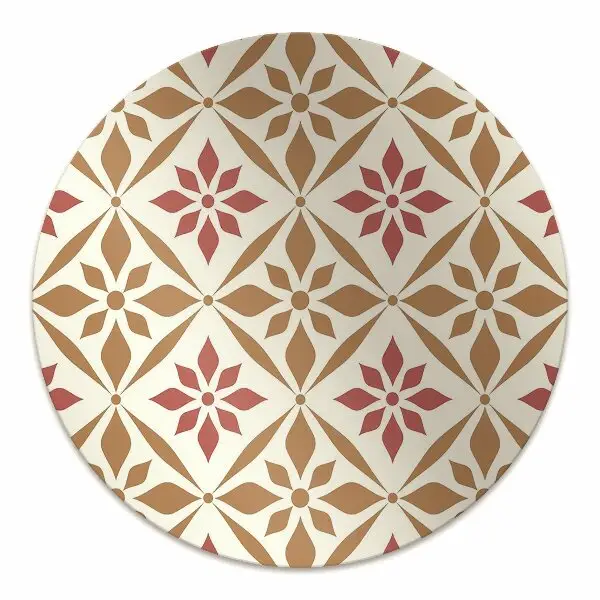 Alfombra para silla de escritorio Patrón floral