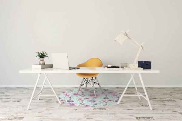 Alfombra para silla de escritorio Azafranes con cebollas