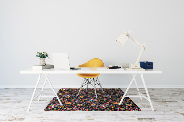 Alfombra silla ordenador Estilo mexicano