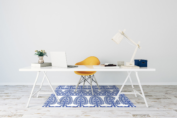Alfombra silla ordenador Papel kurpie