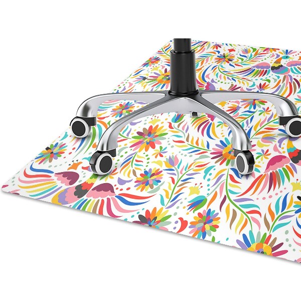 Alfombra silla ordenador Aves