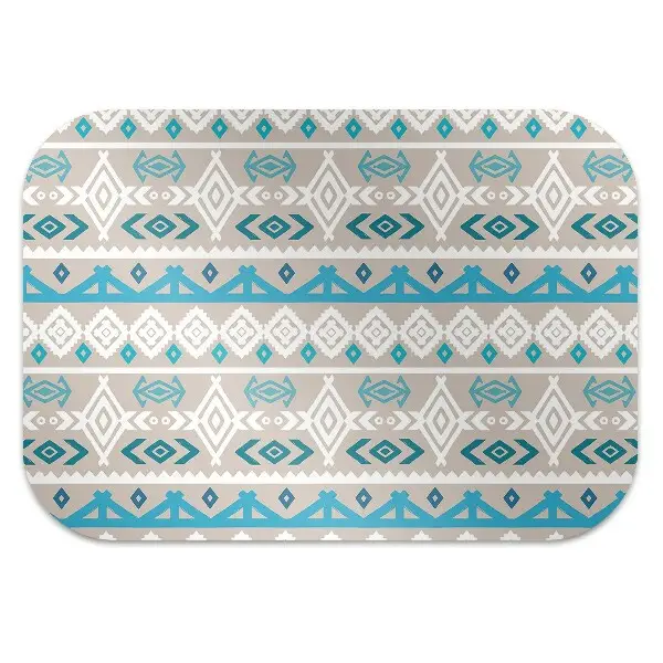 Alfombra silla ordenador Arte tribal