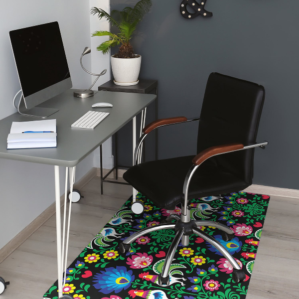 Alfombra para silla de escritorio Arte popular