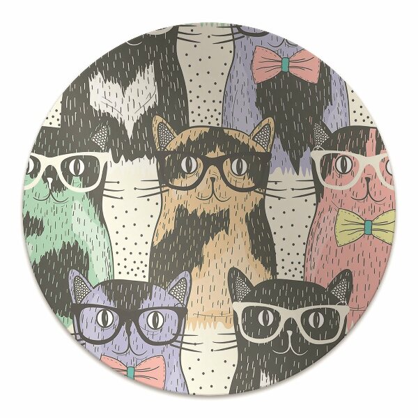 Alfombra silla escritorio Gatos