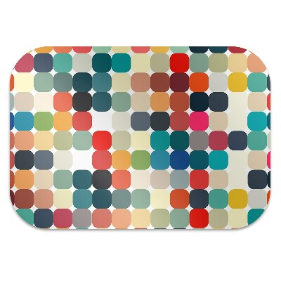 Alfombra silla ordenador Patrón geométrico
