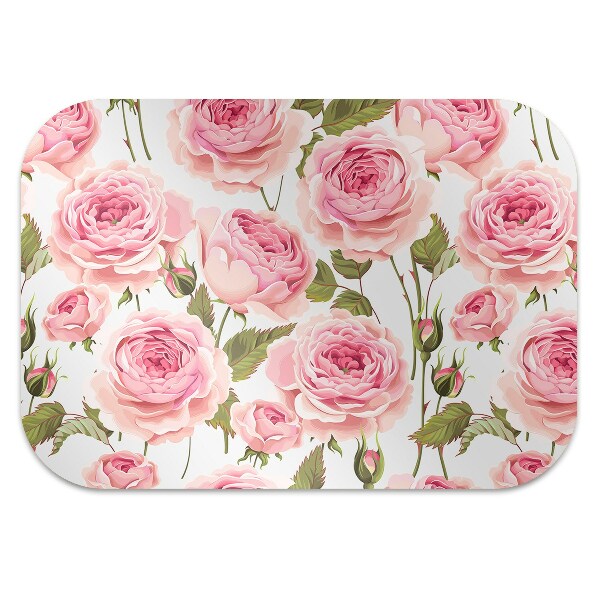 Alfombrilla para silla de escritorio Rosas hermosas