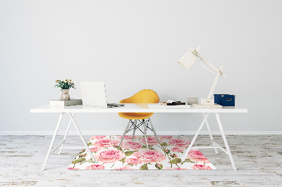 Alfombrilla para silla de escritorio Rosas hermosas