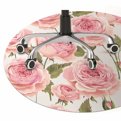 Alfombrilla para silla de escritorio Rosas hermosas