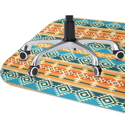 Alfombra silla ordenador Patrón de estilo navajo