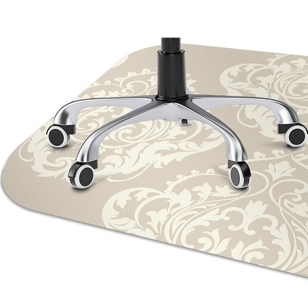 Alfombra silla ordenador Patrón real