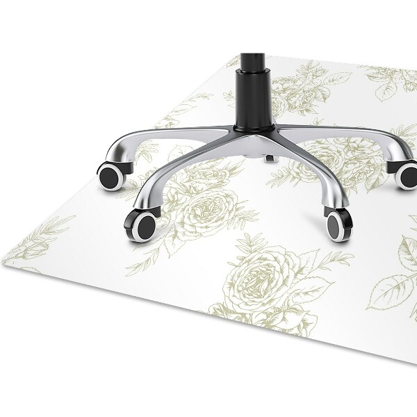 Alfombra silla ordenador Estilo francés