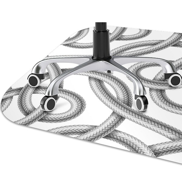 Alfombra para silla de escritorio Cable enredado