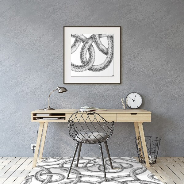 Alfombra para silla de escritorio Cable enredado