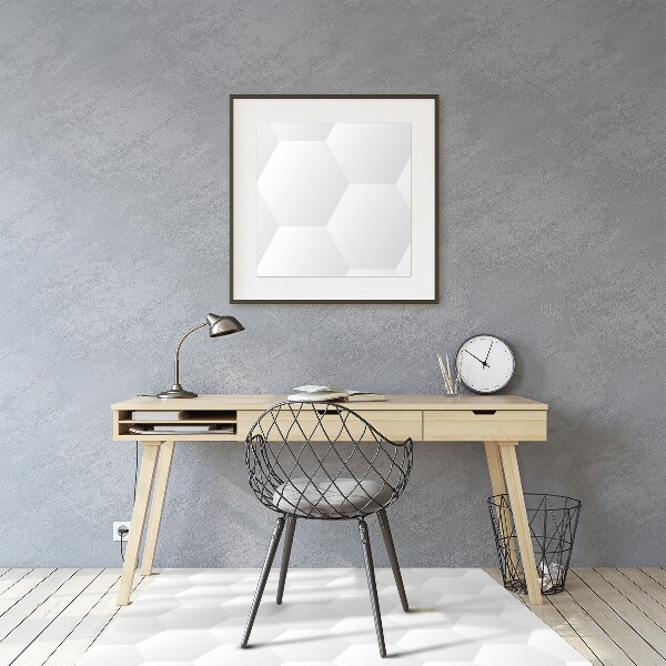 Alfombra silla ordenador Panal