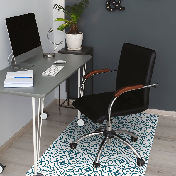 Alfombra para silla de escritorio Ornamento