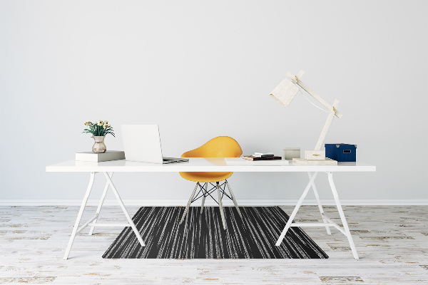 Alfombra silla escritorio Proyecto negro