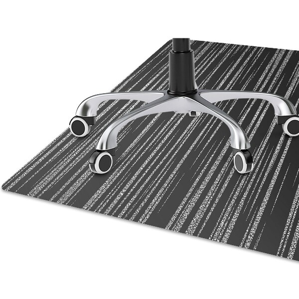 Alfombra silla escritorio Proyecto negro