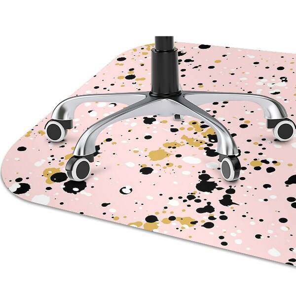 Alfombra silla ordenador Manchas de pintura