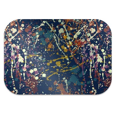 Alfombra silla ordenador Manchas de acuarela