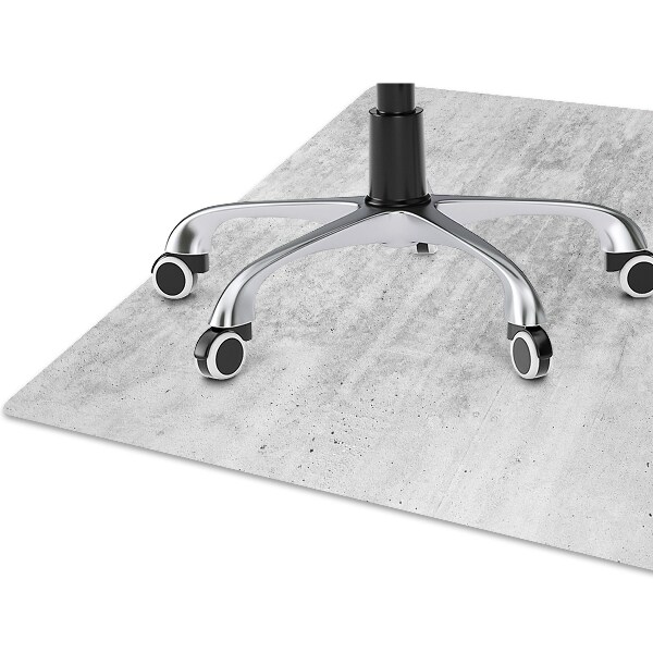 Alfombra para silla de escritorio Hormigón gris