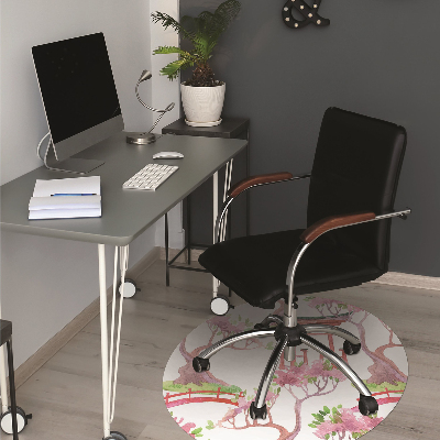 Alfombra para silla de escritorio Motivos japoneses