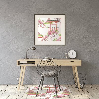 Alfombra para silla de escritorio Motivos japoneses